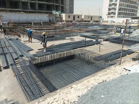 Ход строительства Casa Aura Residence, Dubai South Residential District — 4 мая 2026, готовность 6,32%, снимок 2 из 3