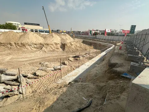 Ход строительства 15 Cascade, Motor City — 25 декабря 2025, готовность 1.52%, снимок 3 из 6