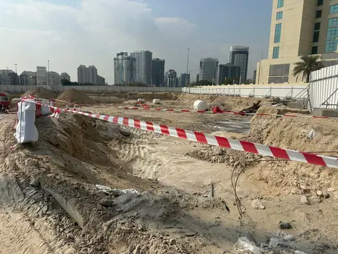 Ход строительства 15 Cascade, Motor City — 25 декабря 2025, готовность 1.52%, снимок 2 из 6