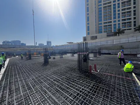 Ход строительства 15 Cascade, Motor City — 2 июля 2026, готовность 5,50%, снимок 5 из 6