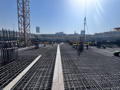Ход строительства 15 Cascade, Motor City — 2 июля 2026, готовность 5,50%, снимок 4 из 6