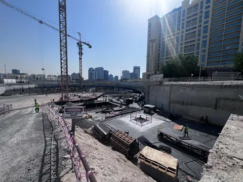 Ход строительства 15 Cascade, Motor City — 2 июля 2026, готовность 5,50%, снимок 3 из 6