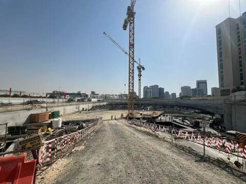 Ход строительства 15 Cascade, Motor City — 2 июля 2026, готовность 5,50%, снимок 2 из 6