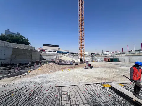 Ход строительства 15 Cascade, Motor City — 2 июля 2026, готовность 5,50%, снимок 1 из 6