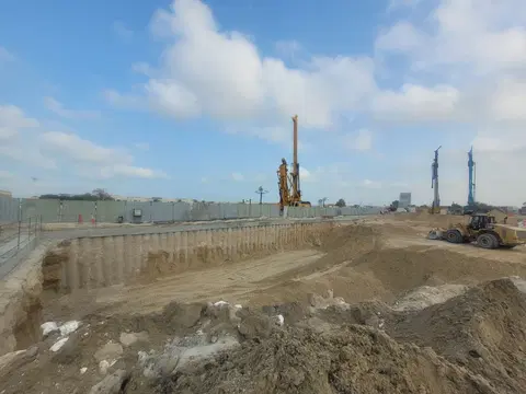 City Walk Crestlane 2, City Walk Phase 3 construction progress — 10 March 2026, 1.09% complete, photo 1 of 2