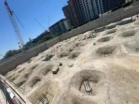 Ход строительства City Walk Crestlane 2, City Walk Phase 3 — 12 июня 2026, готовность 5,20%, снимок 4 из 5