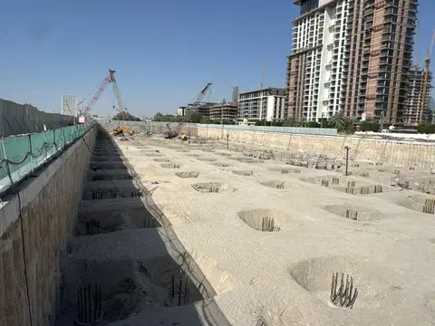Ход строительства City Walk Crestlane 2, City Walk Phase 3 — 12 июня 2026, готовность 5,20%, снимок 2 из 5