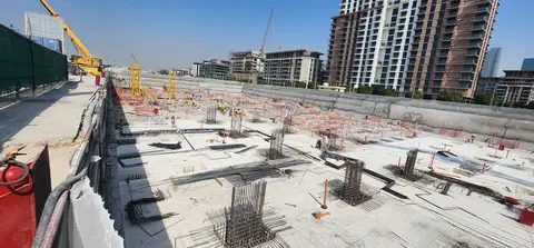 Ход строительства City Walk Crestlane 2, City Walk Phase 3 — 8 октября 2026, готовность 6.83%, снимок 2 из 5
