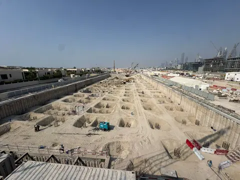 City Walk Crestlane 3, City Walk Phase 3 construction progress — 15 September 2026, 4.59% complete, photo 4 of 4