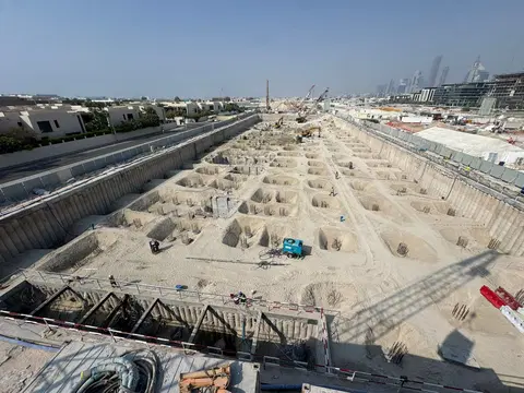City Walk Crestlane 3, City Walk Phase 3 construction progress — 15 September 2026, 4.59% complete, photo 2 of 4