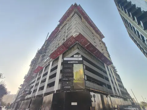 Ход строительства Binghatti Ruby, JVC District 16 — 23 июля 2026, готовность 46,43%, снимок 17 из 21
