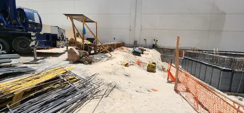 Whitestone Residence, Jumeirah Garden City construction progress — 6 July 2026, 3.04% complete, photo 2 of 4