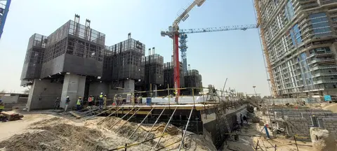 The Element at Sobha One, Ras Al Khor Industrial Area 1 construction progress — 11 August 2026, 11.12% complete, photo 1 of 3