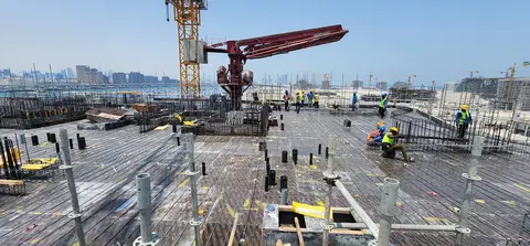 Ход строительства Coastal Haven By Prestige Harbour Real Estate Development, Dubai Islands — 30 июня 2026, готовность 23,05%, снимок 5 из 8