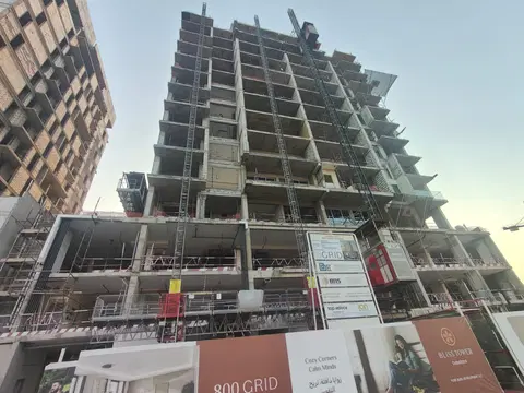Ход строительства Bliss Tower, DubaiLand Residence Complex — 29 января 2026, готовность 51.39%, снимок 3 из 8