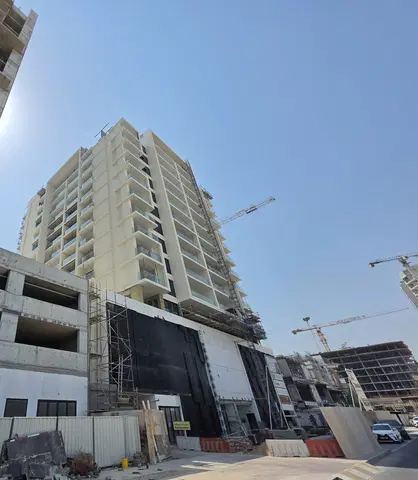 Ход строительства Bliss Tower, DubaiLand Residence Complex — 17 сентября 2026, готовность 92.52%, снимок 10 из 10