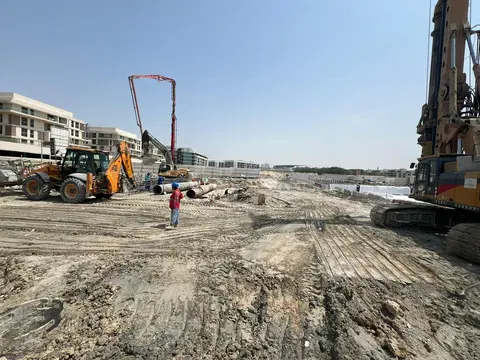 Woodland Crest, Meydan Avenue construction progress — 2 September 2026, 1.40% complete, photo 4 of 4