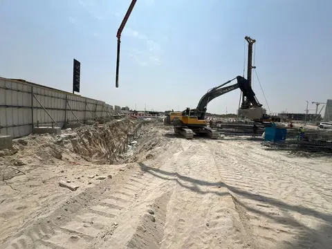 Woodland Crest, Meydan Avenue construction progress — 2 September 2026, 1.40% complete, photo 3 of 4