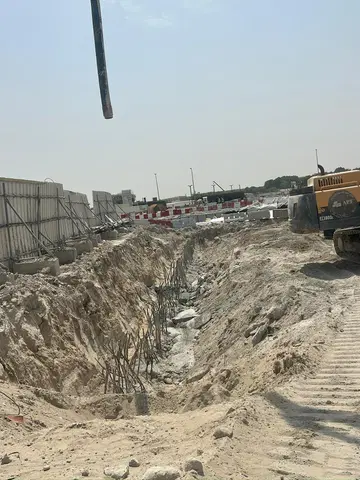 Woodland Crest, Meydan Avenue construction progress — 2 September 2026, 1.40% complete, photo 2 of 4