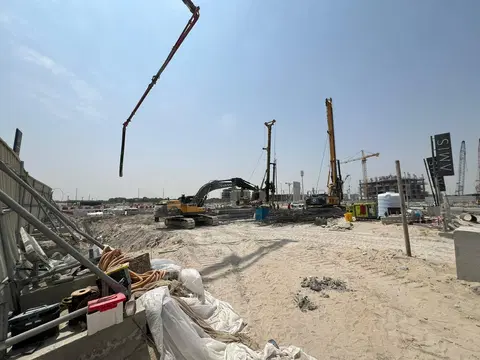 Woodland Crest, Meydan Avenue construction progress — 2 September 2026, 1.40% complete, photo 1 of 4