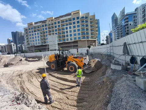Ход строительства Chelsea Gardens, Jumeirah Garden City — 30 декабря 2025, готовность 2.05%, снимок 1 из 4