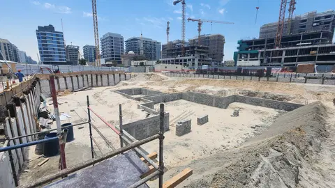 Ход строительства Chelsea Gardens, Jumeirah Garden City — 12 мая 2026, готовность 3,21%, снимок 5 из 5