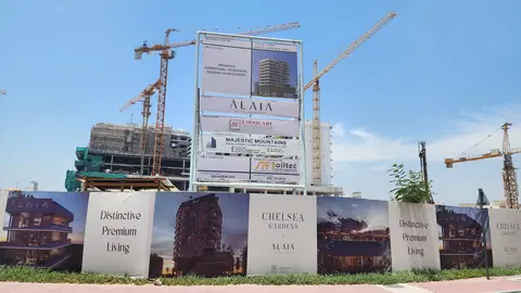 Ход строительства Chelsea Gardens, Jumeirah Garden City — 12 мая 2026, готовность 3,21%, снимок 3 из 5
