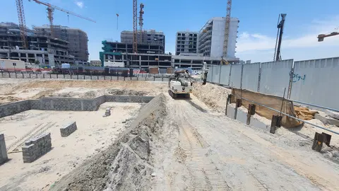 Ход строительства Chelsea Gardens, Jumeirah Garden City — 12 мая 2026, готовность 3,21%, снимок 2 из 5