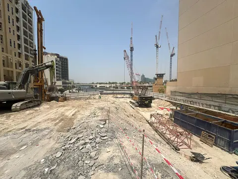 Lumiere Heights, Healthcare City Phase 2 construction progress — 6 August 2026, 2.06% complete, photo 4 of 5