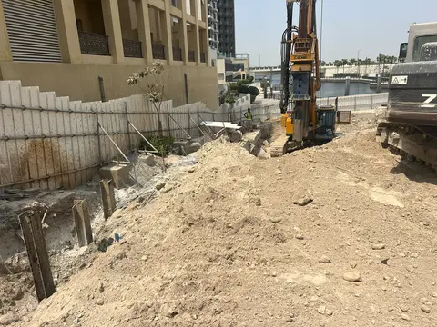 Lumiere Heights, Healthcare City Phase 2 construction progress — 6 August 2026, 2.06% complete, photo 2 of 5