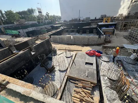Leven Residences, Jumeirah Village Triangle construction progress — 23 December 2025, 7.39% complete, photo 3 of 6