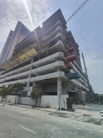 Ход строительства Leven Residences, Jumeirah Village Triangle — 6 августа 2026, готовность 23,29%, снимок 3 из 8