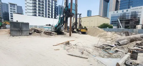 The Elysian, Jumeirah Garden City construction progress — 9 July 2026, 4.51% complete, photo 6 of 6