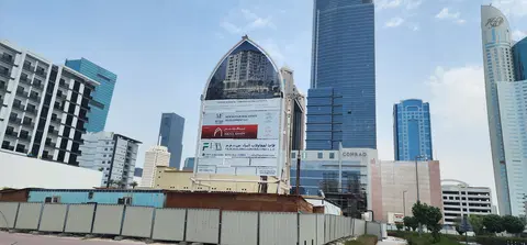 The Elysian, Jumeirah Garden City construction progress — 9 July 2026, 4.51% complete, photo 2 of 6