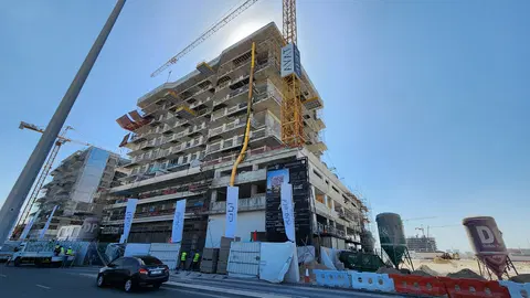 Ayamore Residence, Dubai Islands construction progress — 26 February 2026, 53.57% complete, photo 9 of 10