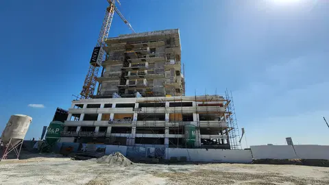 Ayamore Residence, Dubai Islands construction progress — 26 February 2026, 53.57% complete, photo 6 of 10