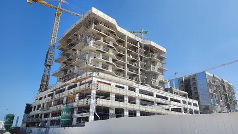 Ayamore Residence, Dubai Islands construction progress — 26 February 2026, 53.57% complete, photo 2 of 10