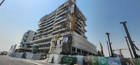 Ayamore Residence, Dubai Islands construction progress — 8 July 2026, 67.64% complete, photo 2 of 11