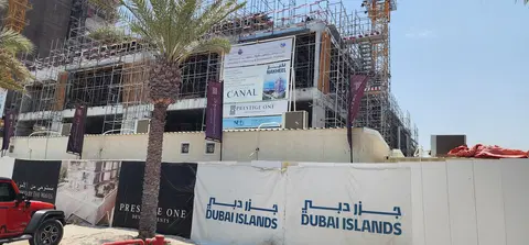 Ход строительства Luxury Canal Residences, Dubai Islands — 30 июня 2026, готовность 17,71%, снимок 5 из 6