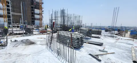 Ход строительства Luxury Canal Residences, Dubai Islands — 30 июня 2026, готовность 17,71%, снимок 2 из 6