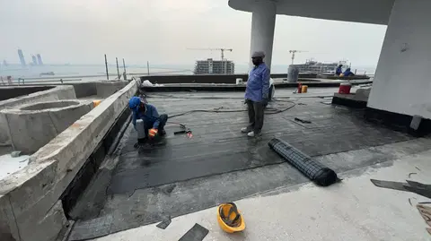 Sunset Bay 2, Dubai Islands construction progress — 4 August 2026, 70.20% complete, photo 7 of 13