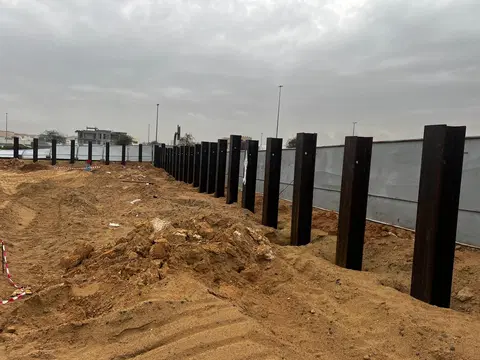 The Willows Residences, Mohammed Bin Rashid City District 11 construction progress — 14 April 2026, 0.74% complete, photo 1 of 3