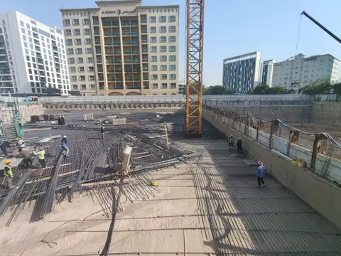 Ход строительства Verdania 2, DubaiLand Residence Complex — 18 июня 2026, готовность 9,01%, снимок 2 из 3