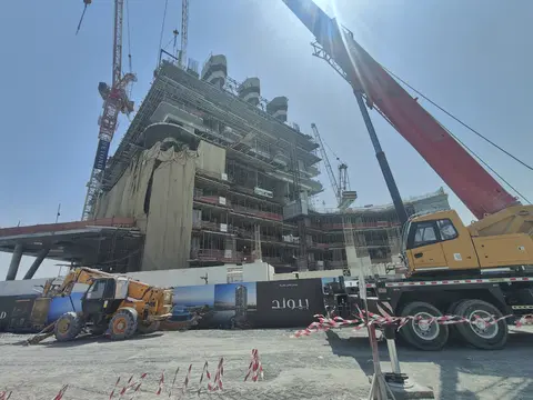 Sensia by Beyond, Jumeirah Peninsula Bay construction progress — 1 October 2026, 17.54% complete, photo 8 of 8