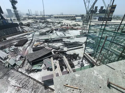 Sensia by Beyond, Jumeirah Peninsula Bay construction progress — 1 October 2026, 17.54% complete, photo 7 of 8