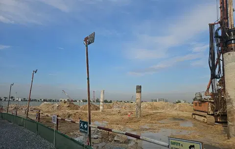 Golf Verge, Emaar South construction progress — 24 March 2026, 2.46% complete, photo 1 of 4