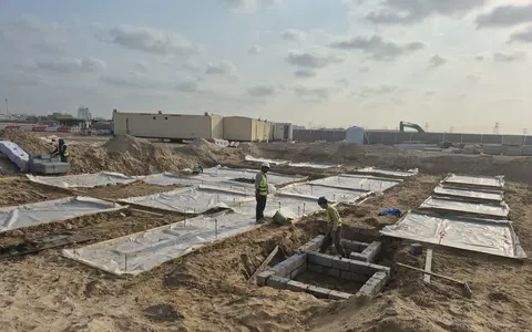 Ход строительства The Oasis - Address Villas - Tierra, The Oasis by Emaar — 16 марта 2026, готовность 3.88%, снимок 1 из 6