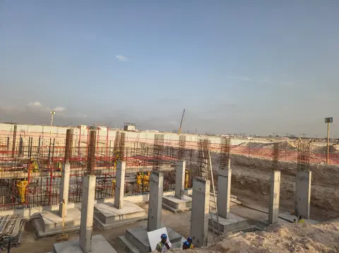 Ход строительства The Oasis - Palace Villas - Ostra, The Oasis by Emaar — 12 марта 2026, готовность 3.11%, снимок 4 из 6