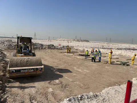 Ход строительства The Oasis - Palace Villas - Ostra, The Oasis by Emaar — 12 марта 2026, готовность 3.11%, снимок 3 из 6