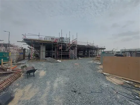 Bling Avenue 1, Dubai South Residential District construction progress — 27 February 2025, 18.04% complete, photo 4 of 5